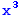 x^3