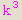 k^3